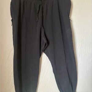 Old Navy Active Joggers Women 2x Black High Rise Breathable Dynamic Fleece